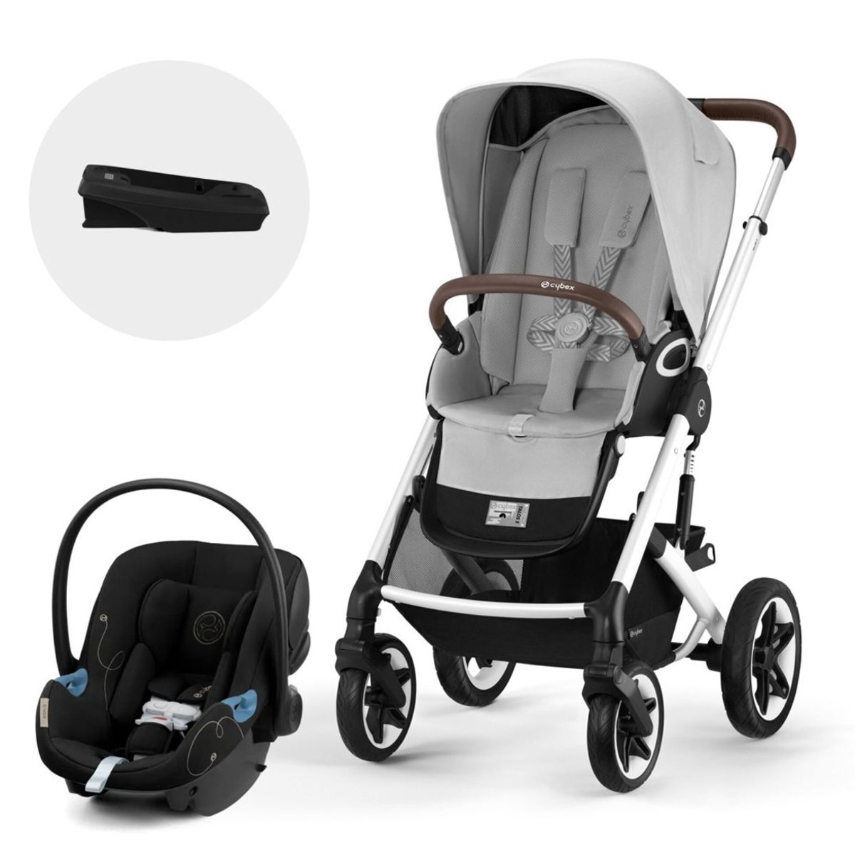 CYBEX - Coche Travel System Balios S SLV LG + Aton G + Base CYBEX