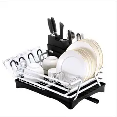 MP - Secador De Platos Platera Moderna De Aluminio Escurridor Inoxidable