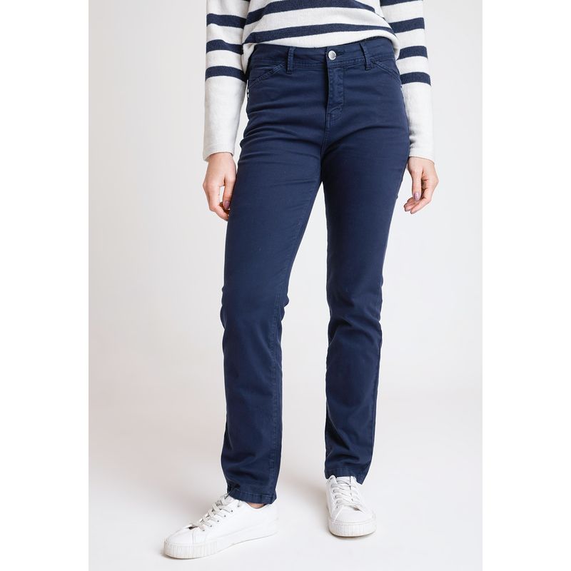 CANADIENNE - Pantalón De Mujer Modelo Ely Color Marino Canadienne