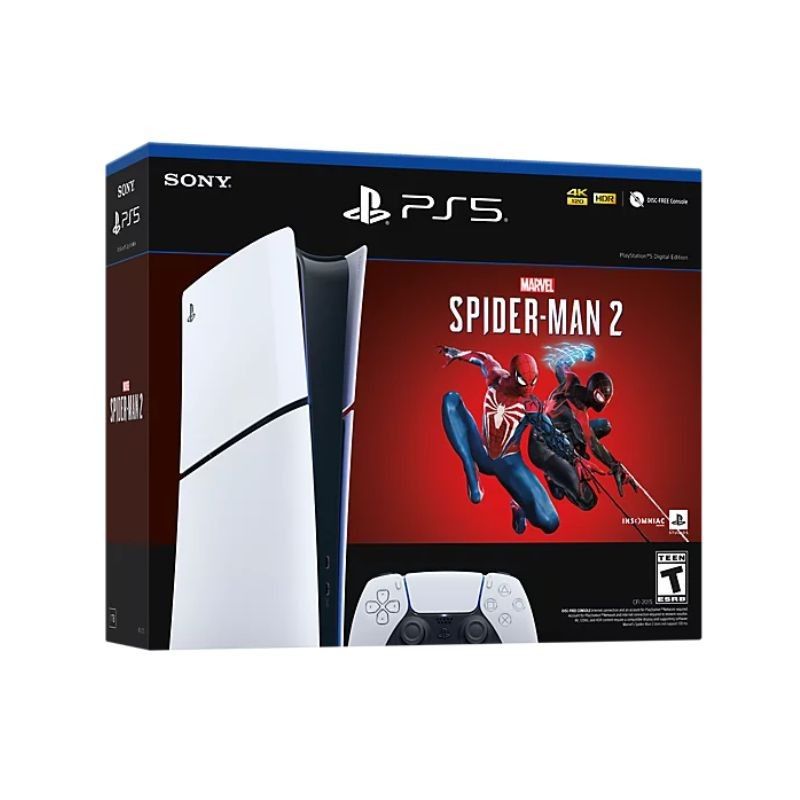 SONY - Consola Sony PlayStation 5 - Slim - Spiderman 2 Edición Digital