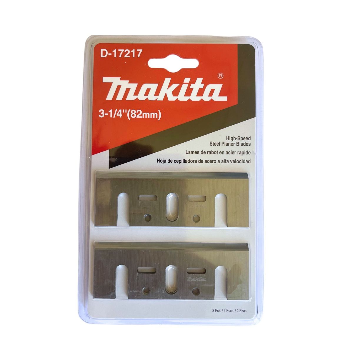 MAKITA - Cuchillo De Cepillo De Acero Hss 82mm Makita D-17217