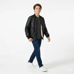 KIBOU - Chaqueta Ecocuero Soft Berlin Unisex