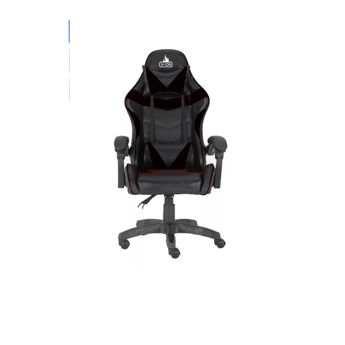 GENERICO - Silla de escritorio Vonchairs Legion gamer ergonómica  negra