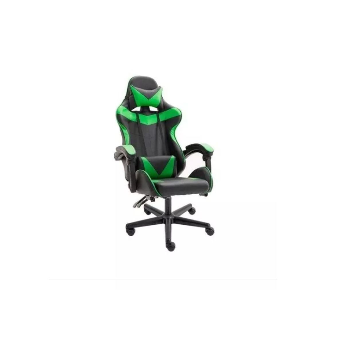 GENERICO - Sillas Gamer Ergonómica Ajustable - Color Verde con negro