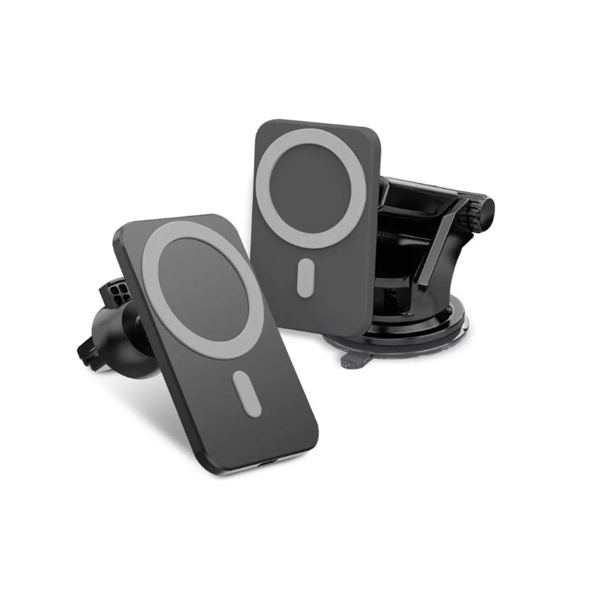 GENERICO - Cargador Y Soporte Inalambrico Para iPhone Magsafe Para Auto