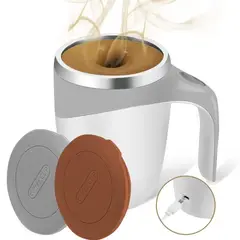 GENERICO - Taza Mezclador Magnético Automático De Bebidas 380 ML