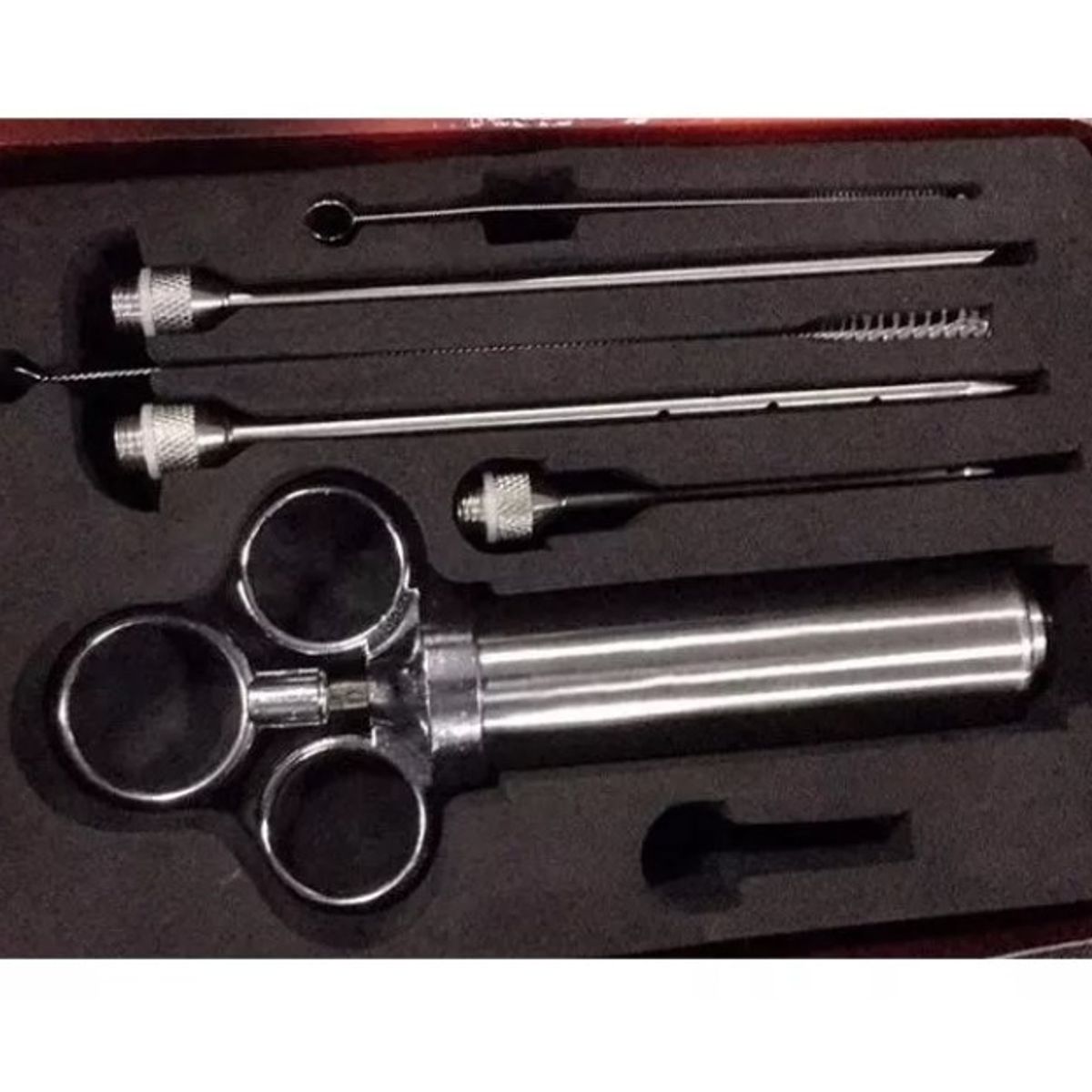 GENERICO - Jeringa Para Inyectar Carnes - Acero Inox