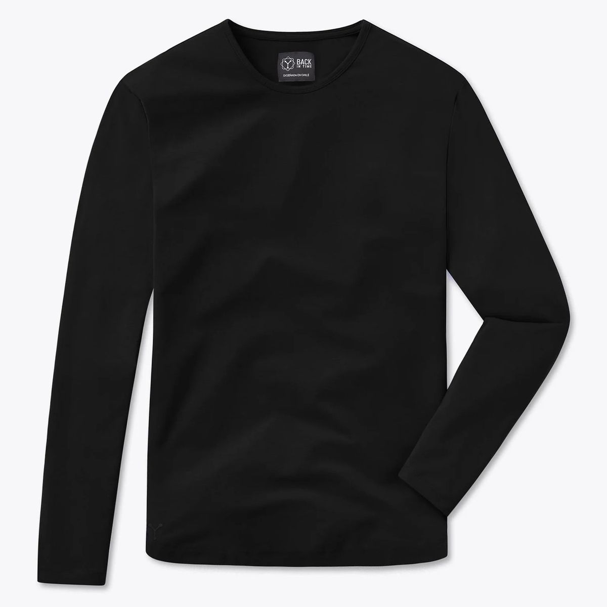 BACK IN TIME - Polera de Bambú Ultra Suave Back In Time Manga Larga