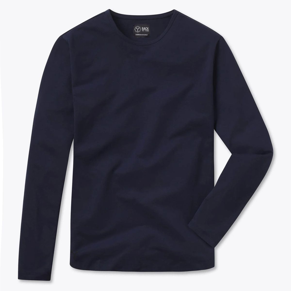 BACK IN TIME - Polera de Bambú Ultra Suave Back In Time Manga Larga