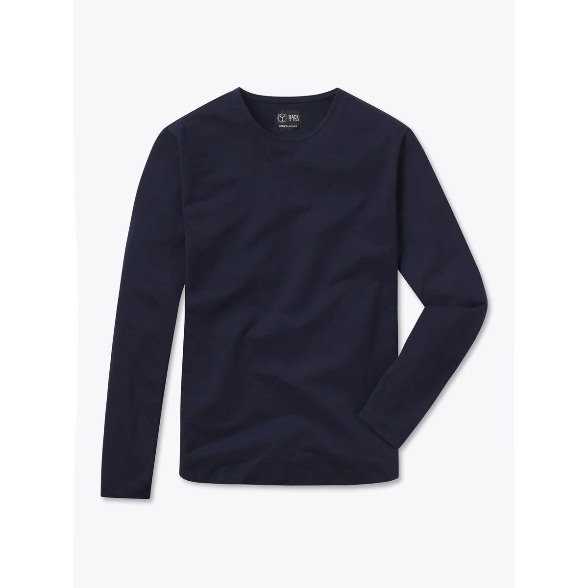BACK IN TIME - Polera de Bambú Ultra Suave Back In Time Manga Larga