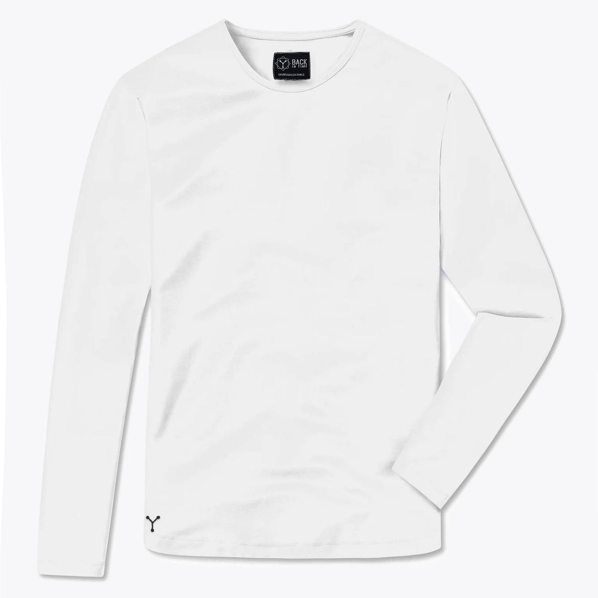 BACK IN TIME - Polera de Bambú Ultra Suave Back In Time Manga Larga