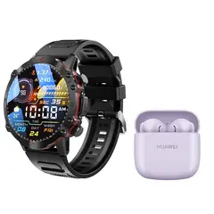 HUAWEI - Freebuds SE 2 Morado Audifonos y Toumi GT-D-B Reloj inteligente