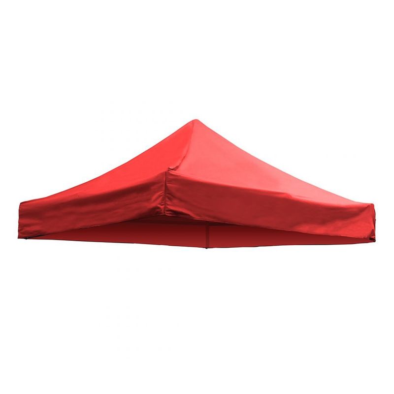 GENERICO - Carpa Lona Repuesto Rojo Techo Toldo 3x3 Impermeable y Filtro UV Avymaq