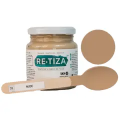 RETIZA - Pintura Tizada/Vintage CAFÉ LATTE/NUDE 250 grs. base agua mate