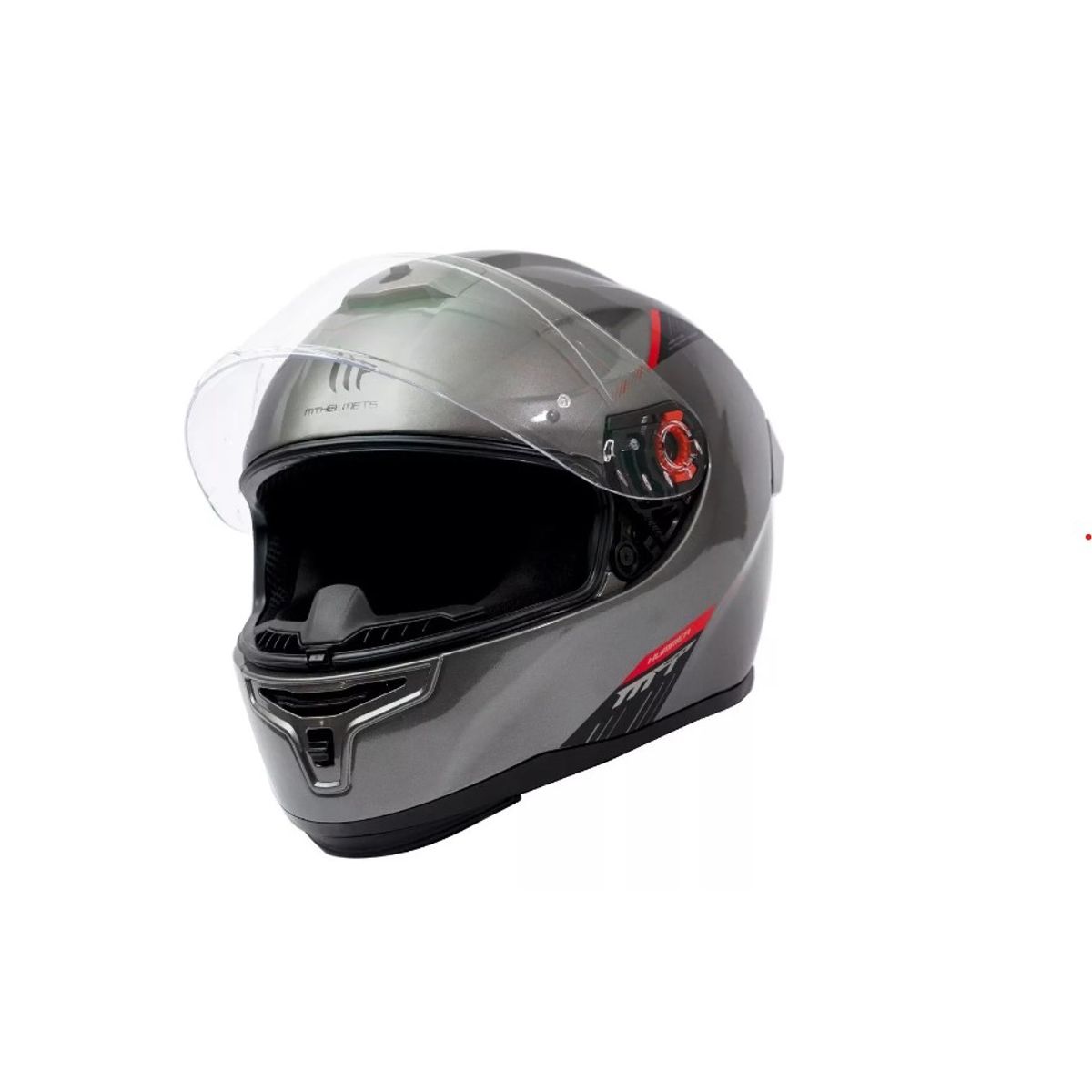 GENERICO - Casco De Moto  Hummer Solid Titanium + Regalo Talla M