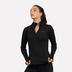 ATAKAMA OUTDOOR - Primera capa Térmica Mujer 14 Zip-Cuello VentoFit