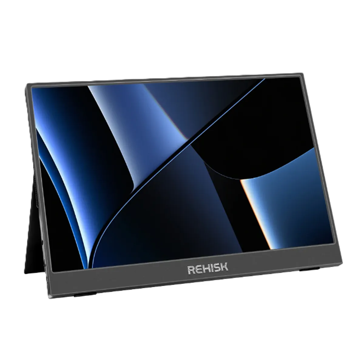 REHISK - Monitor Portátil 15.6 FHD - Pantalla para PC o consolas (Smart Cover)