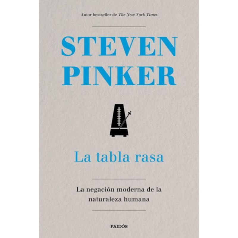 PAIDOS - Libro La Tabla Rasa - Steven Pinker - Paidós