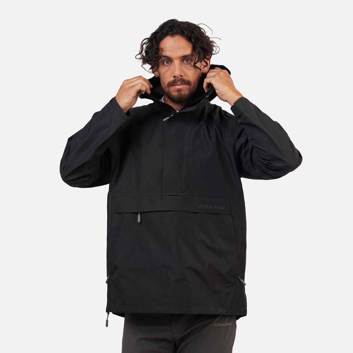 ATAKAMA OUTDOOR - Chaqueta Impermeable Hombre Hanorak Frontera Atakama Outdoor
