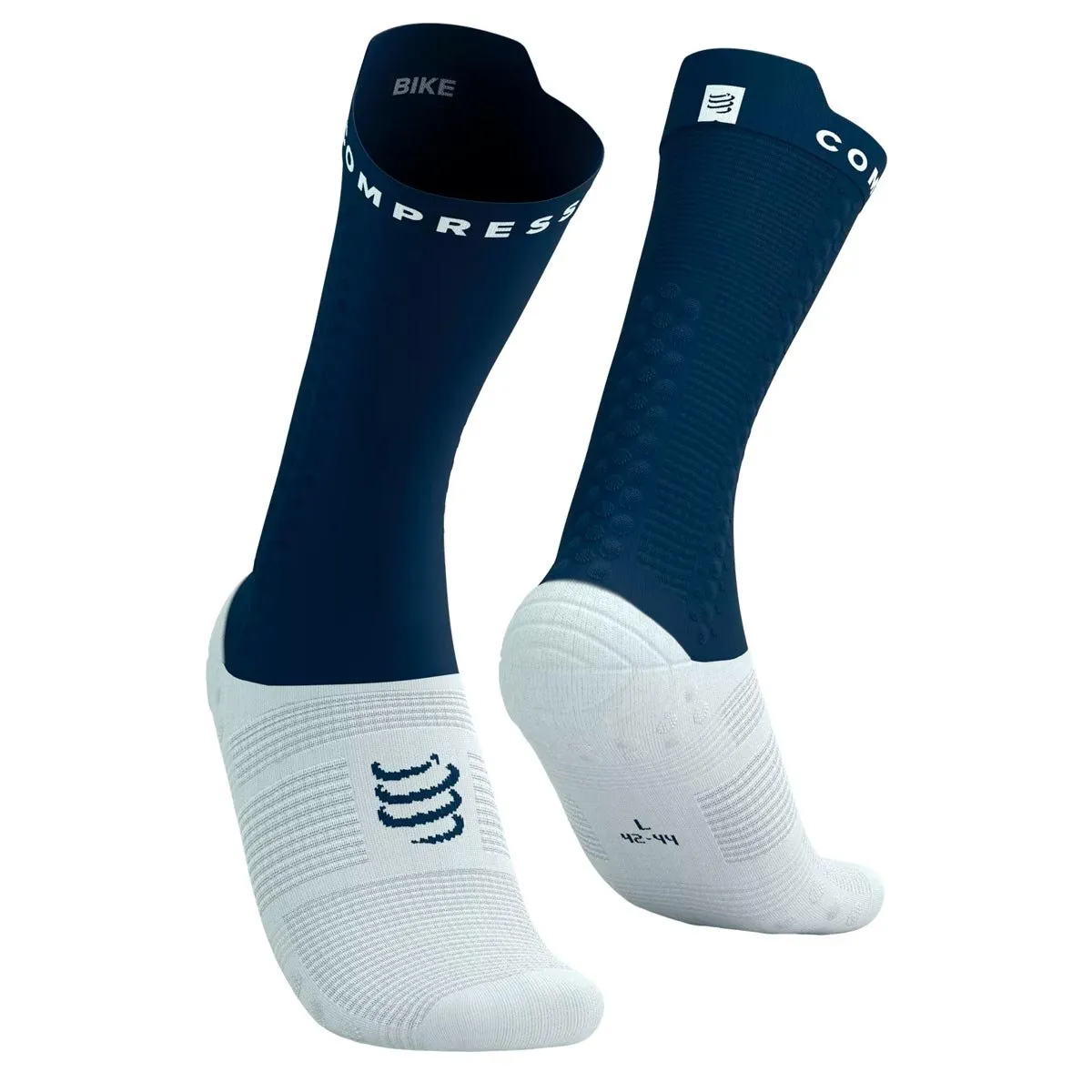 COMPRESSPORT - Calcetín Pro Racing Socks v4.0 Bike Blue