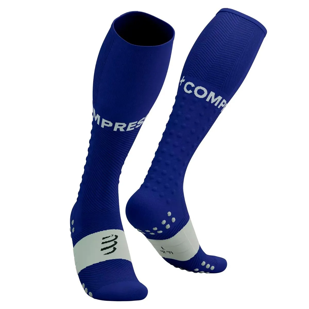 COMPRESSPORT - Calcetín Full Socks Run Azul