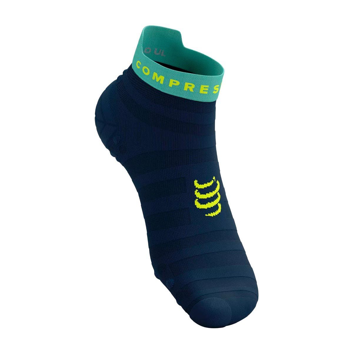 COMPRESSPORT - Calcetín Pro Racing v4.0 Ultralight Run Low Calipso