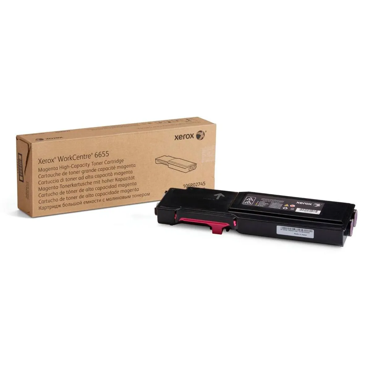 XEROX - Toner Xerox 106R02753 para WorkCentre 6655 (7.500 Páginas, Magenta) - Magenta