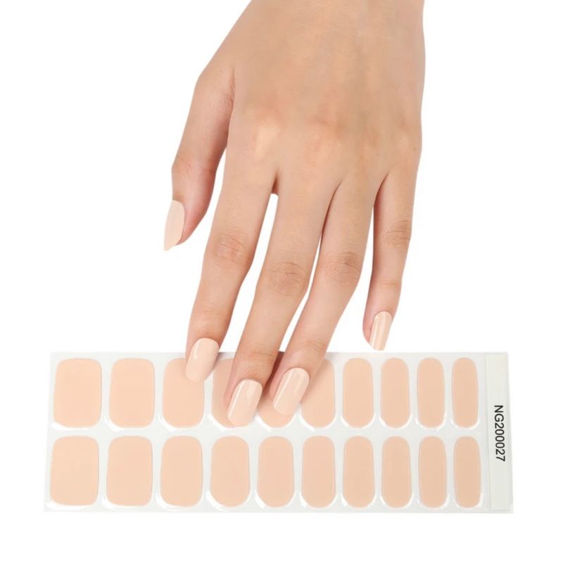 NAILS INK - Stickers De Gel Precurado Para Uñas - Diseño Arena
