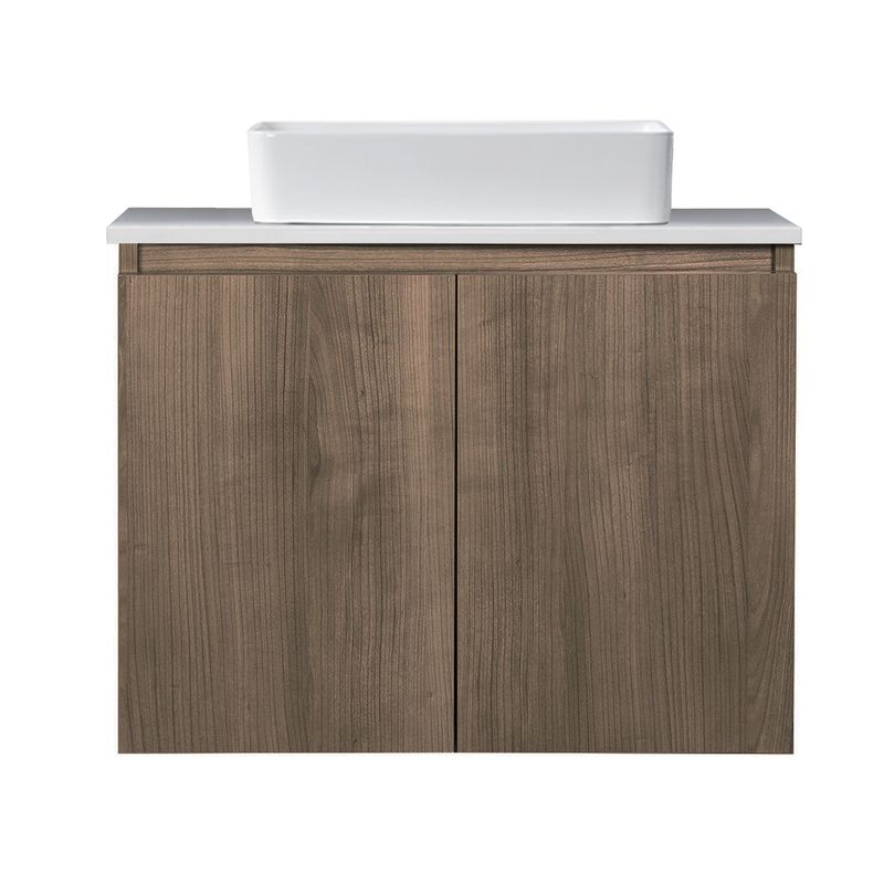 STRETTO - Mueble Sobre Cubierta Rectangular Completo 80x46 cm Ermes