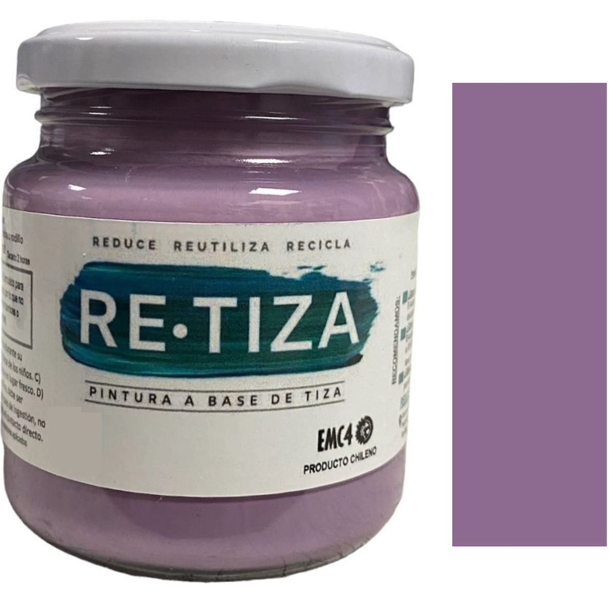 RETIZA - Pintura Tizada/Vintage MORADO/PURPURA  250 grs. base agua mate