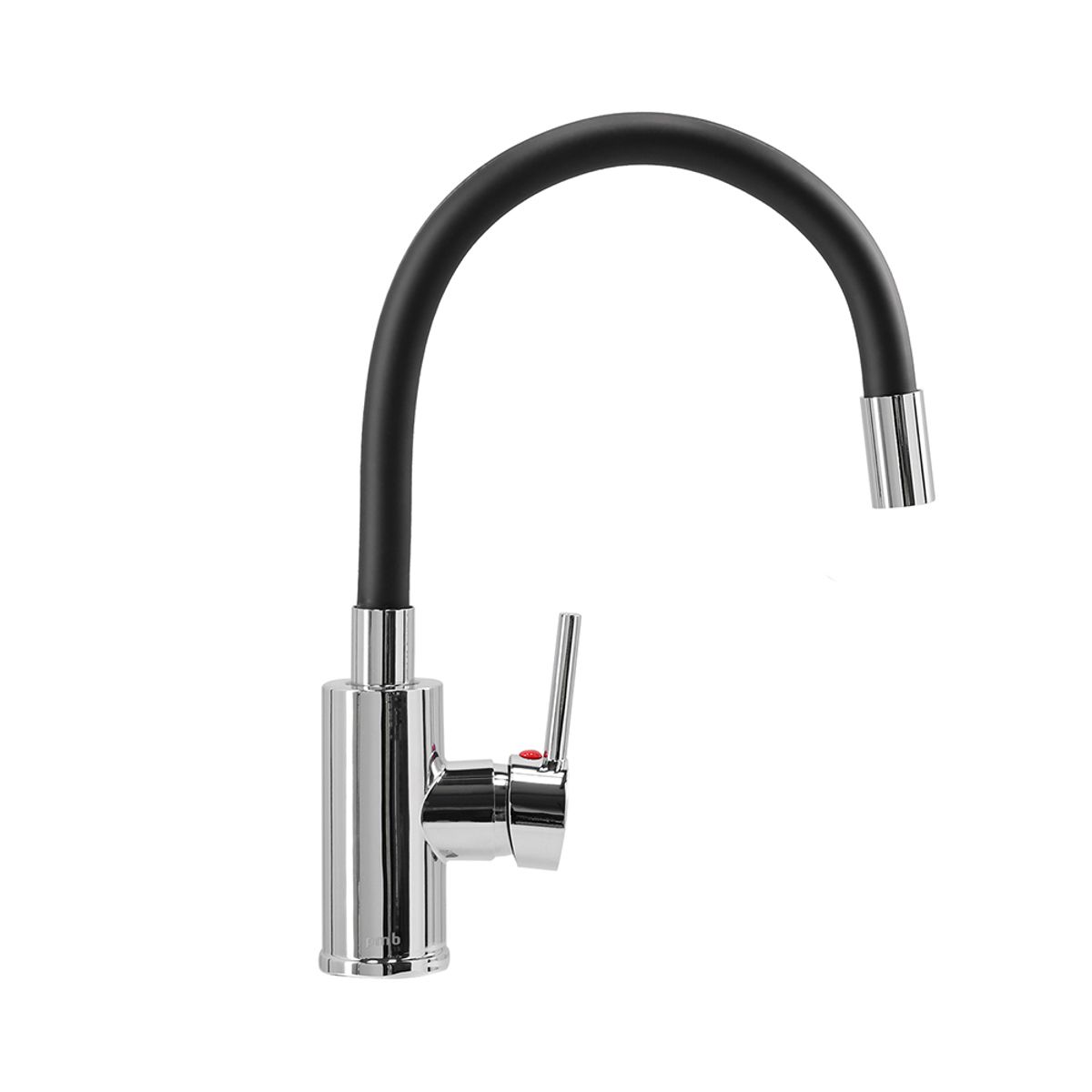 PMB - Monomando Lavaplatos Oregon Flex Cromo/Negro Mate