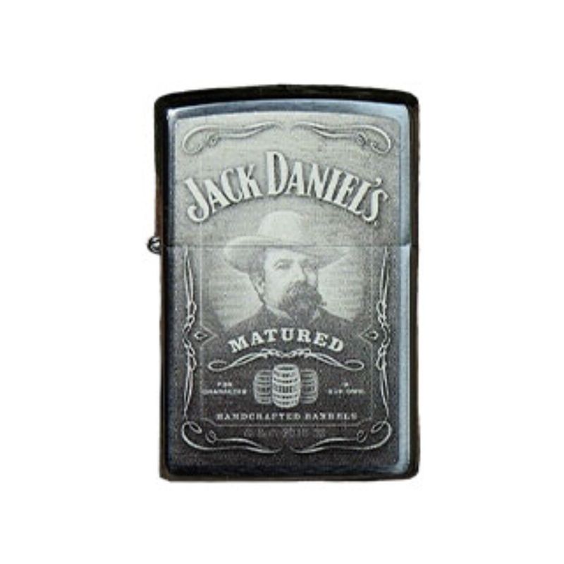 ZIPPO - Encendedor Zippo Jack Daniels Plateado ZP48748