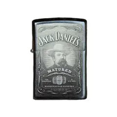 ZIPPO - Encendedor Jack Daniels Plateado ZP48748