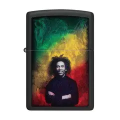 ZIPPO - Encendedor Bob Marley Negro ZP48674