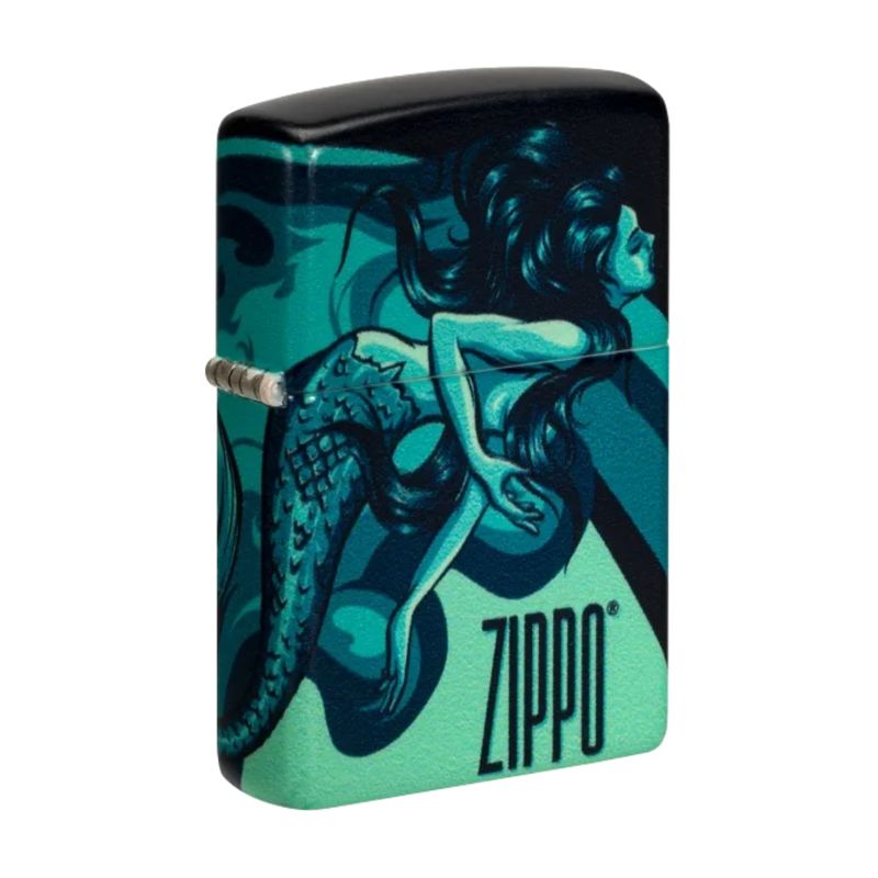 ZIPPO - Encendedor Zippo Mermaid Zippo Design Turquesa ZP48605