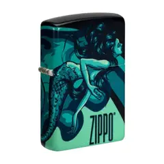 ZIPPO - Encendedor Mermaid Design Turquesa ZP48605
