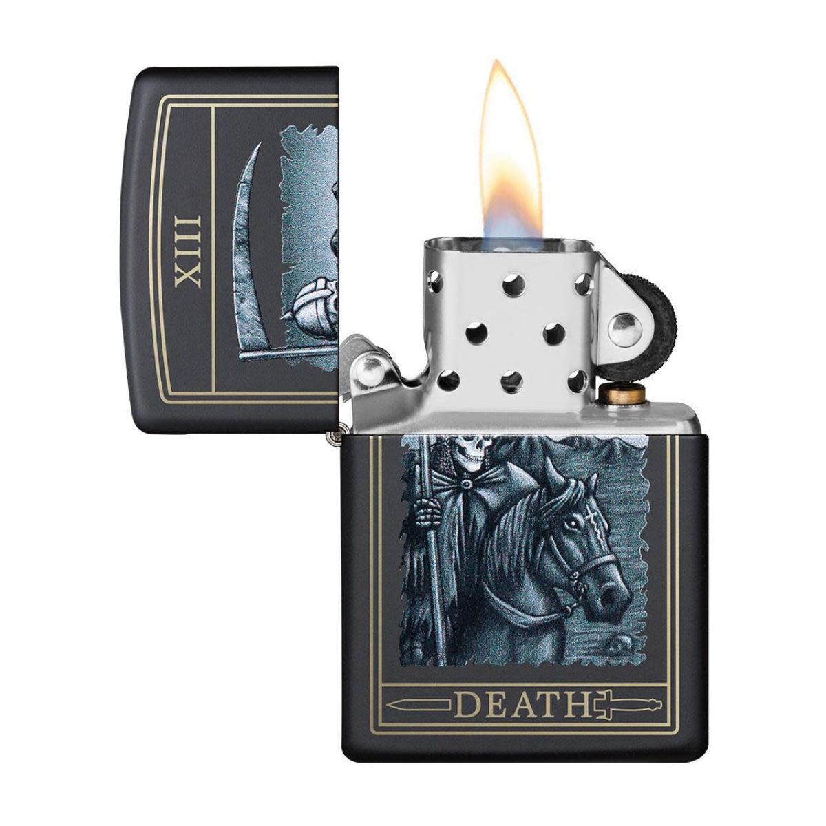 ZIPPO - Encendedor Zippo Death Card Design Negro ZP218CI412218