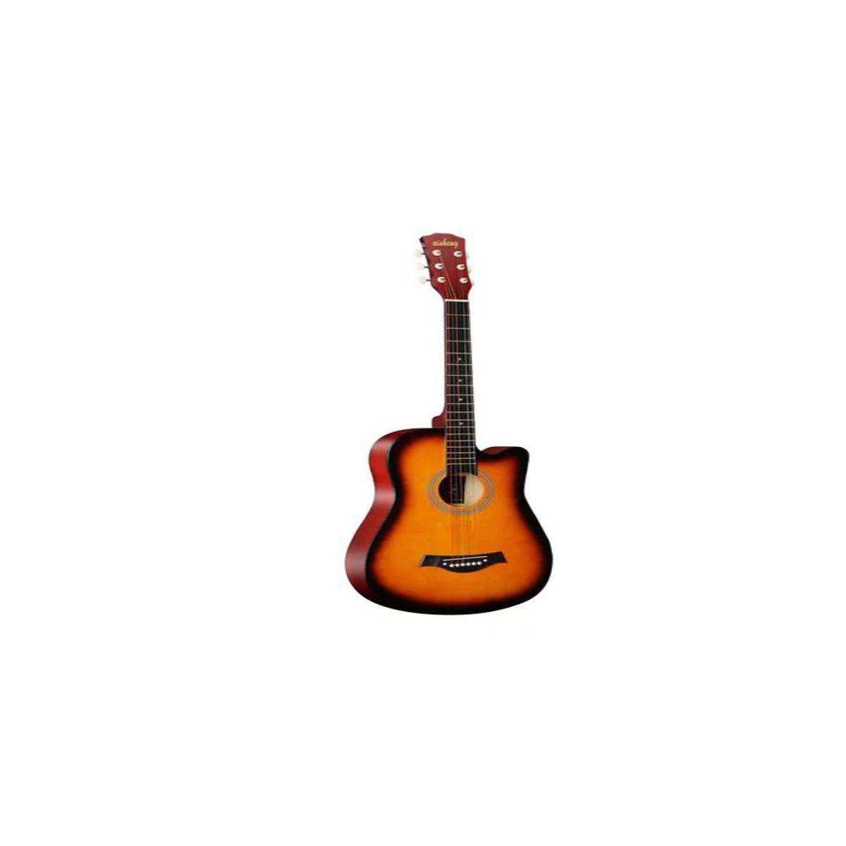 GENERICO - Guitarra Mady Cutaway 41 pulg sunburst rojo PA-G2-E2