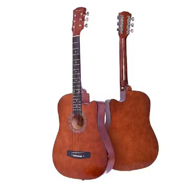 GENERICO - Guitarra chelldee Cutaway 41 pulg café PA-G2-E3