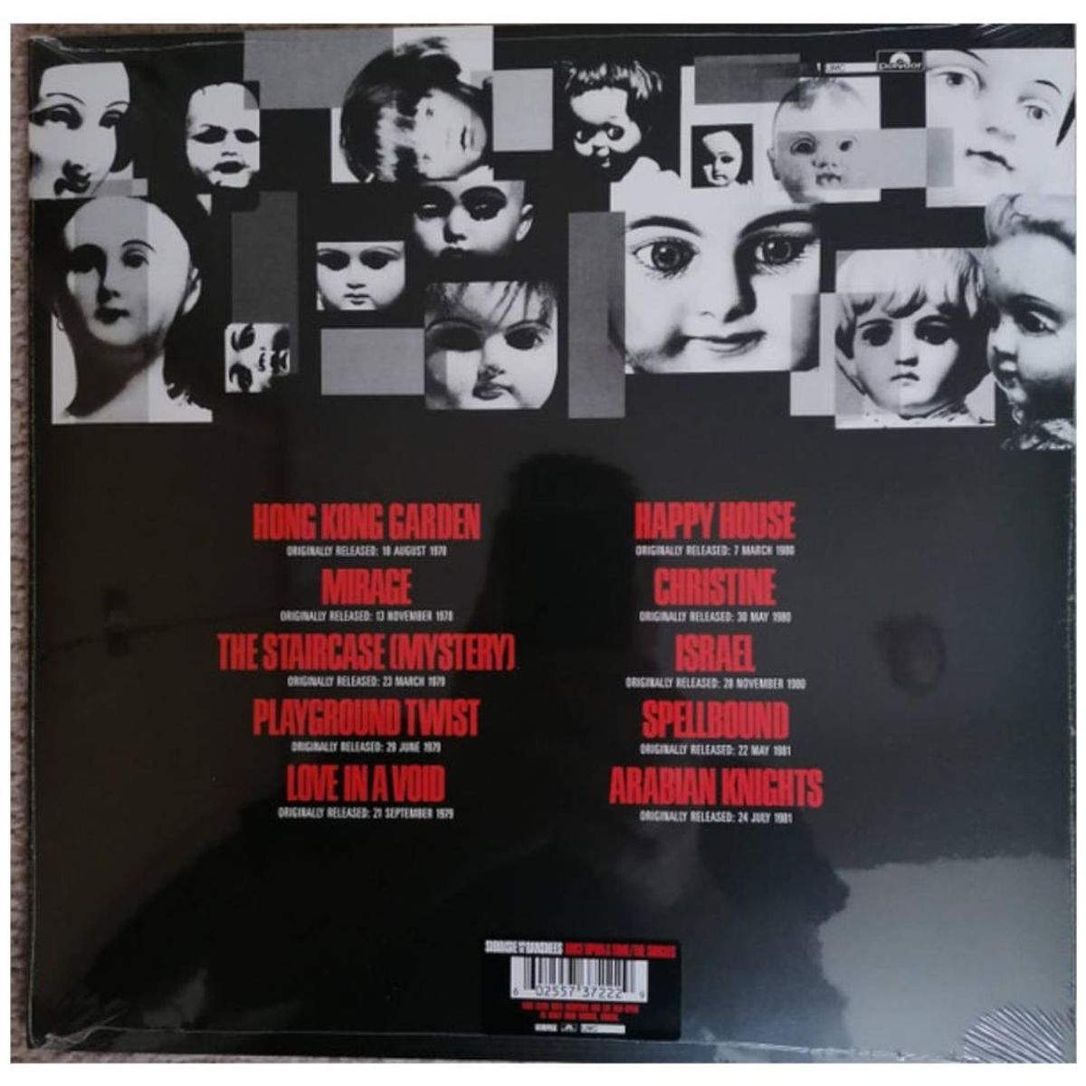 HITWAY MUSIC - SIOUXSIE&BANSHES-ONCEUPONATIMETHESINGLESCLEAR VINYL-VINYL