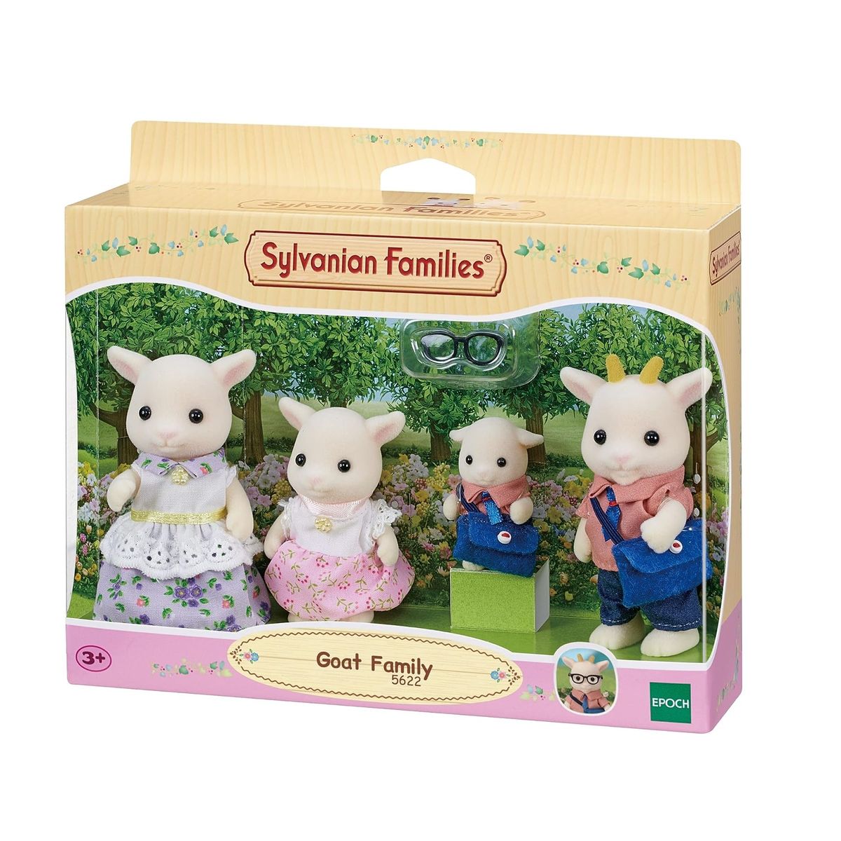 SYLVANIAN FAMILIES - Sylvanian Families 5622 Familia Cabra Goat Family Juguete