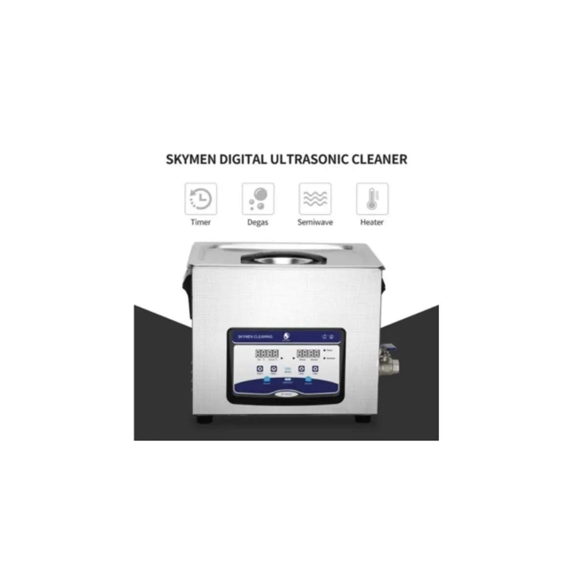 GENERICO - Lavadora (Tina) Ultrasonido Jp-040s Digital / 10 Lts / 200w