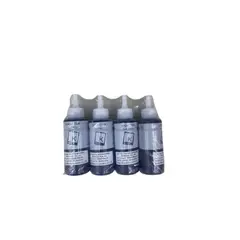 GENERICO - Pack 4 Tinta Negra Universal Para Impresoras 100ml