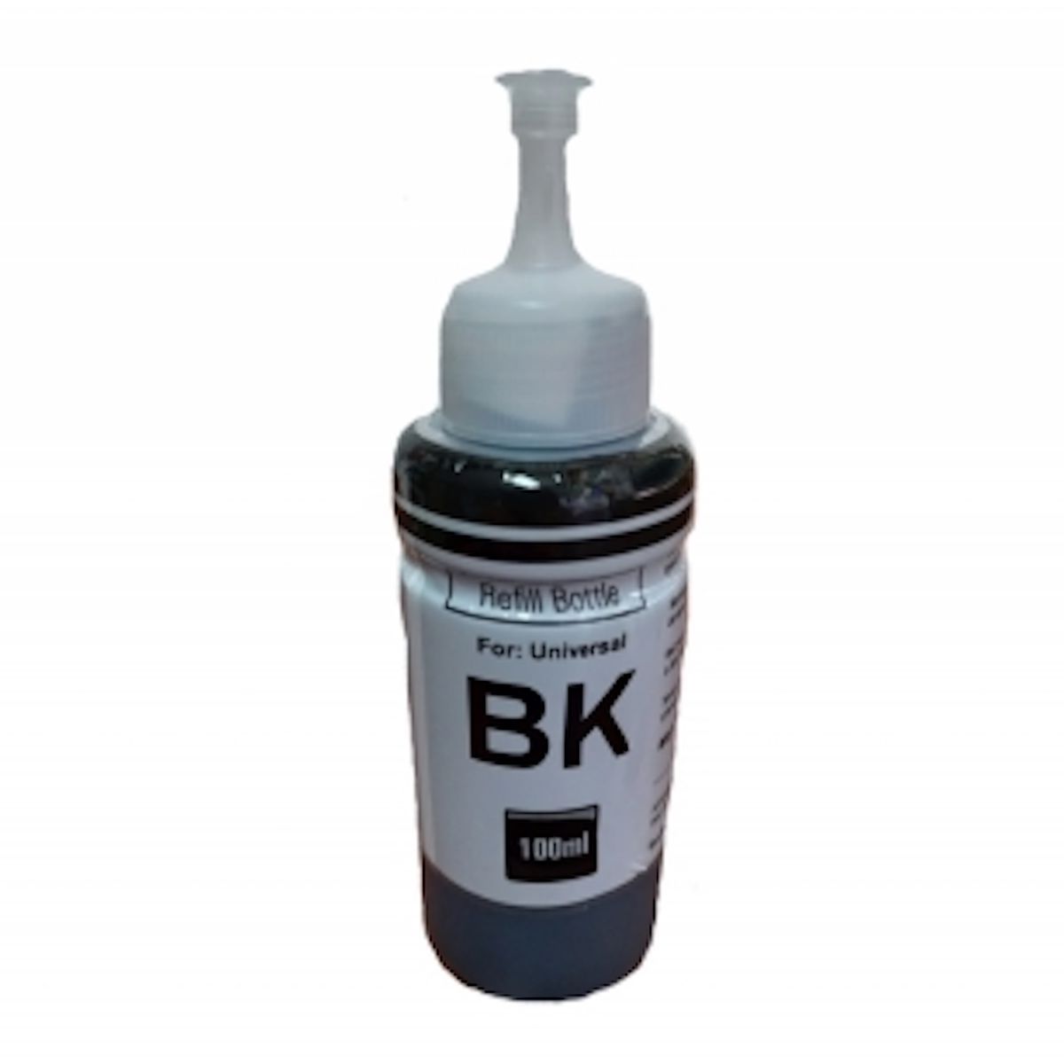 GENERICO - Pack 4 Tinta Negra Universal Para Impresoras 100ml