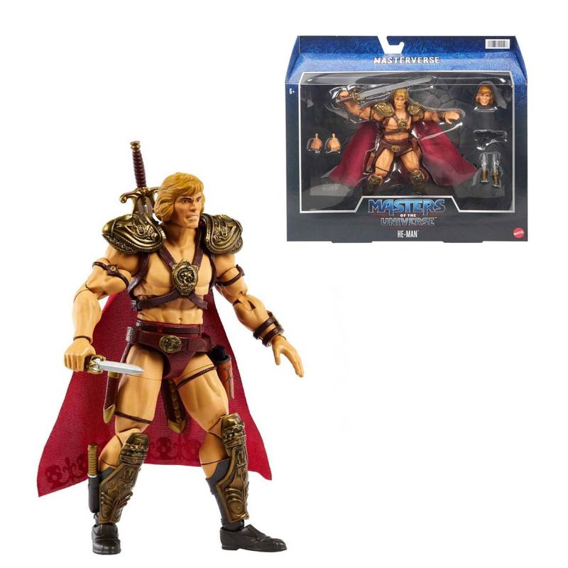 ANSALDO - Masters Of The Universe Deluxe He-Man De 18Cm Película 80'S