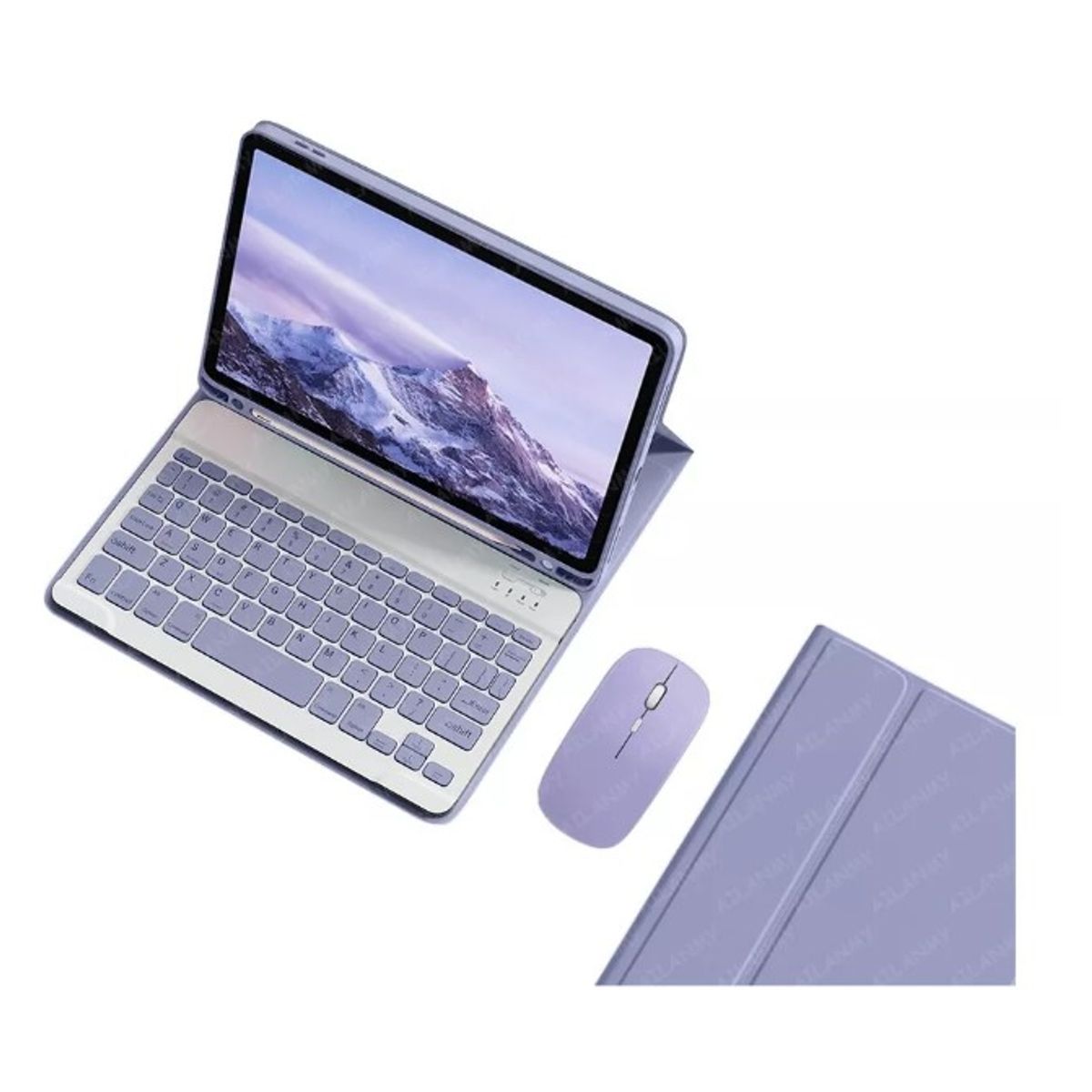 GENERICO - Funda Con Teclado Y Mouse Para iPad Pro 11 4ª 3ª 2ª Gen