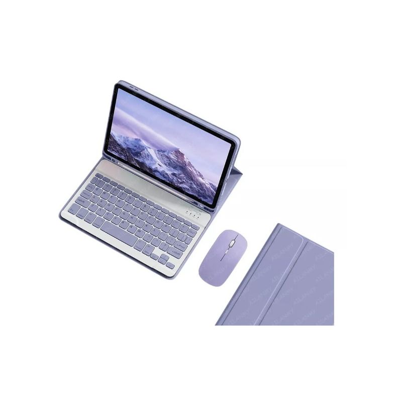 GENERICO - Funda Con Teclado Y Mouse Para iPad Pro 11 4ª 3ª 2ª Gen