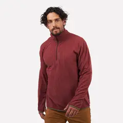ATAKAMA OUTDOOR - Polar Fleece Ultraligero Hombre 14-Zip Volca