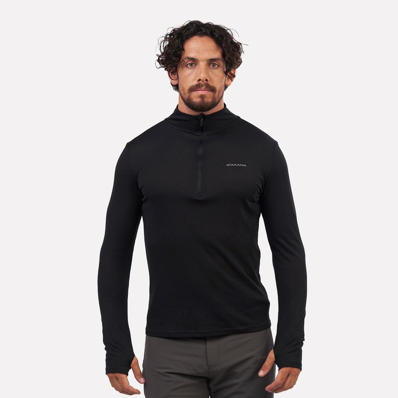 ATAKAMA OUTDOOR - Primera capa térmica Hombre 14 Zip-Cuello VentoFit Atakama Outdoor