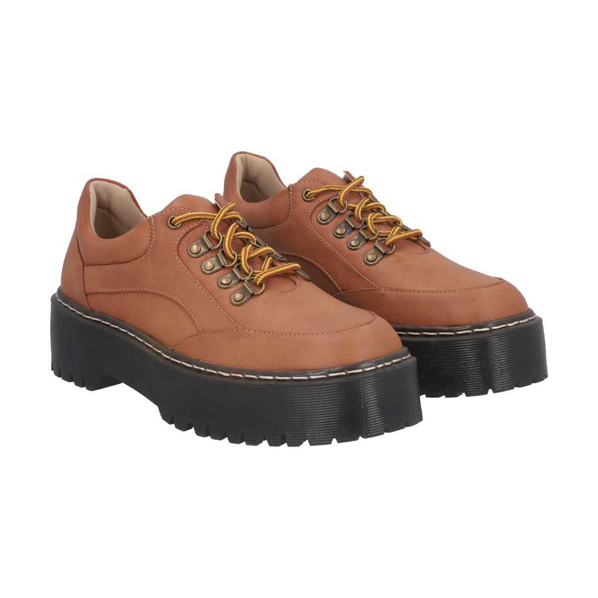 POLICE - Mocasin Mujer Camel Lenny Police